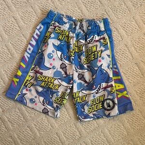 Flow Society Boys Shark Attack Lacrosse Shorts